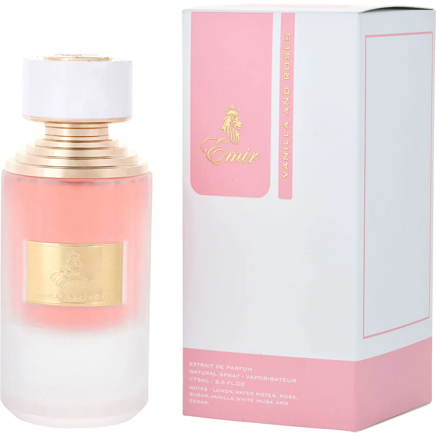 Emir Vanilla And Roses By Emir Extrait De Parfum For Women