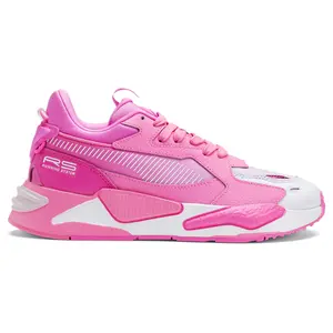 PUMA Womens Rs-Z Bca Striped Logo Lace Up Sneakers Shoes Casual - Pink PUMA Womens Rs-Z Bca Striped Logo Lace Up Sneakers Shoes Casual - Pink