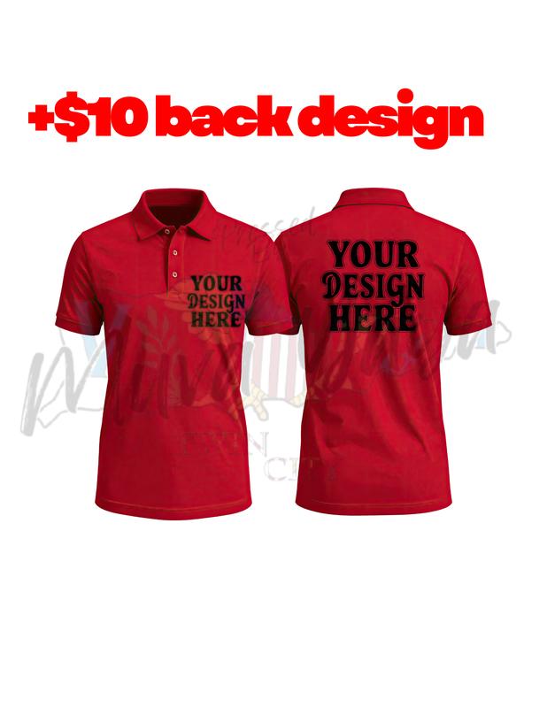 Tshirt Branding ADD ON Options