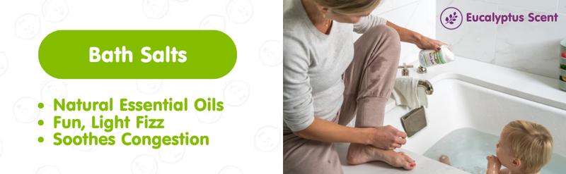 Boogie Baby Spa Gift Set – Vapor Bath, Vapor Bath Salts & Organic Head-to-Toe Balm for Infants & Kids