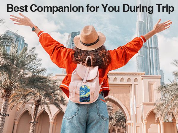 Smart Luggage Tag with Apple Find My(IOS only), Premium Leather Luggage Tags for Suitcase, Travel Bags, Backpacks, Anti-Lost Suitcase Tag Tracker for Travel with Privacy Name Card, Rechargeable Black Bluetooth Smart Luggage Tag with Apple Find My(IOS only), Premium Leather Luggage Tags for Suitcase, Travel Bags, Backpacks, Anti-Lost Suitcase Tag Tracker for Travel with Privacy Name Card, Rechargeable Black Bluetooth