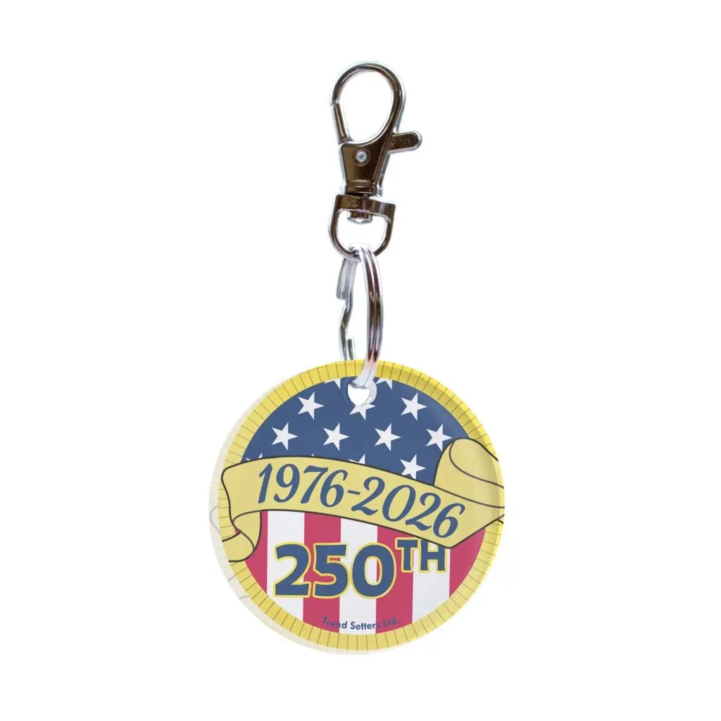 Trend Setters Original (America’s 250th) Circle Shaped Acrylic Keychain ACPKRCIR908