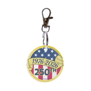 Trend Setters Original (America’s 250th) Circle Shaped Acrylic Keychain ACPKRCIR908