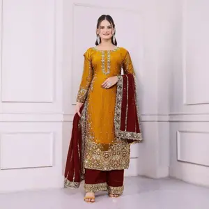 Plus size lavish salwar suit with dupatta