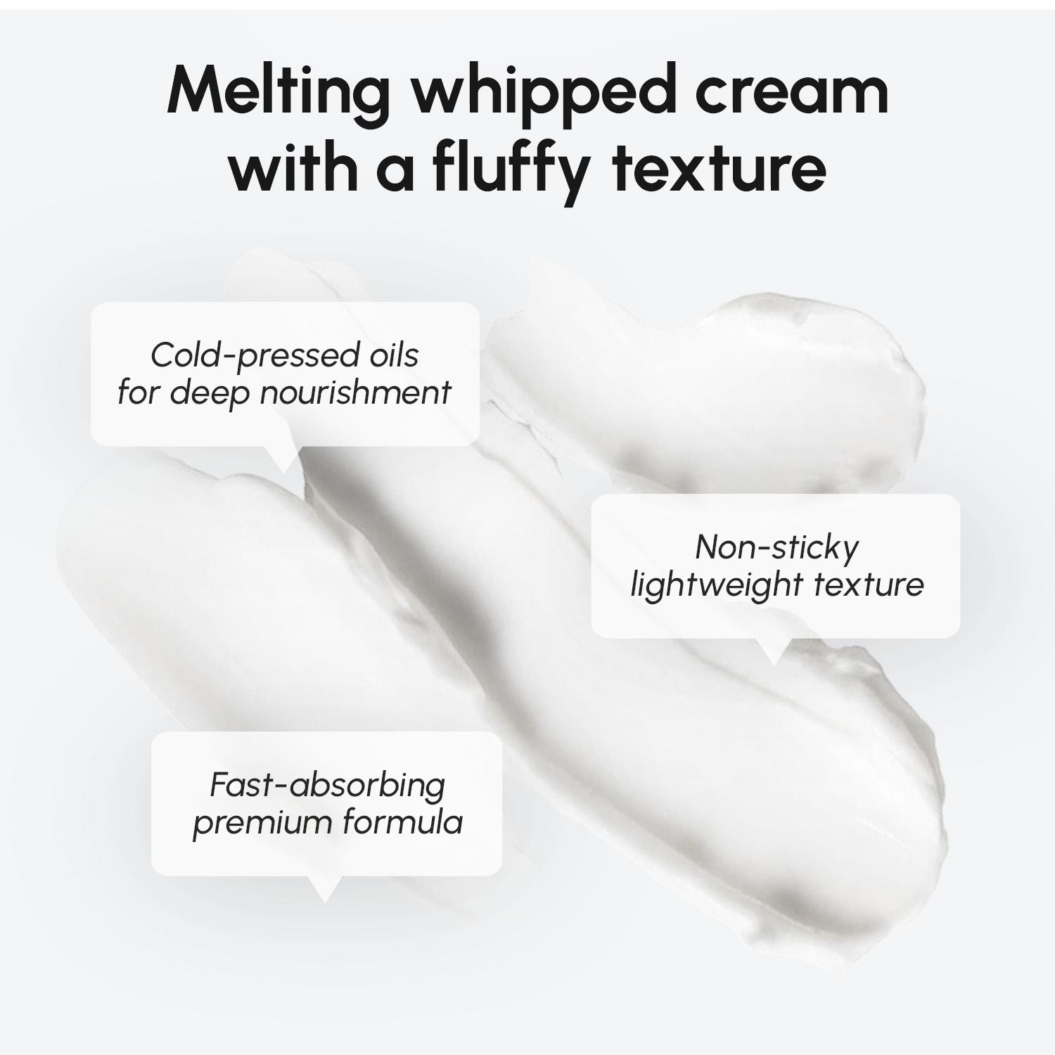 Moisturizer Body Butter Mousse MARÉE 6.7 FL OZ 200 ML with Marine Collagen Shea Butter & Argan Oil for Women & Men Hydrating & Nourishing Cream