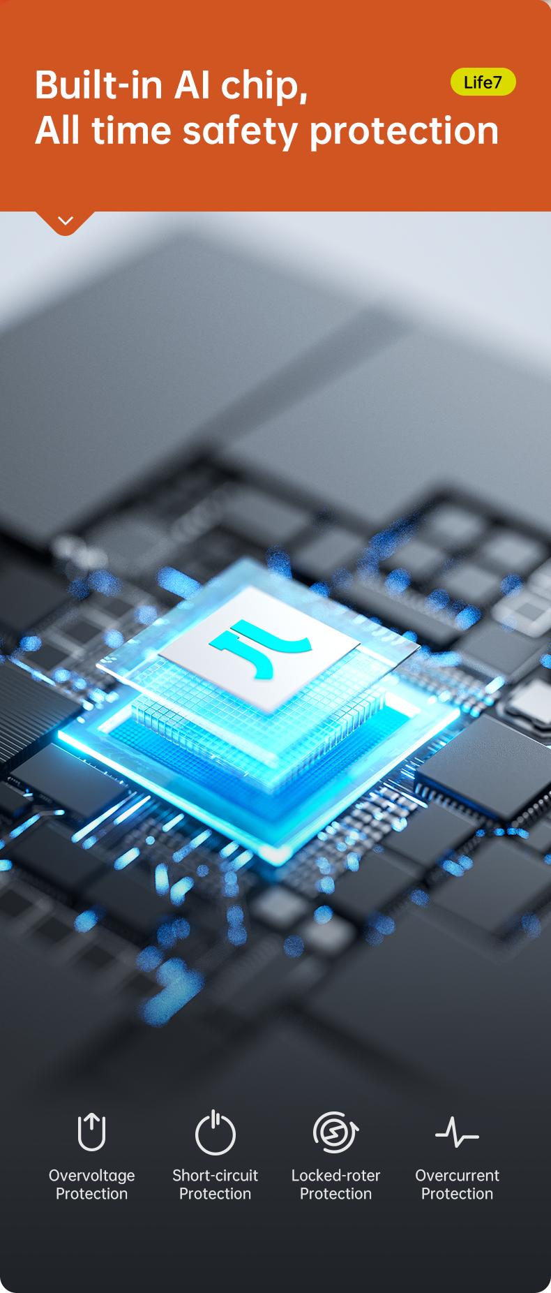 JISULIFE Portable Mini Fan 5000mAh, 150° Foldable USB Fan with 5 Speeds, 3-in-1 Handheld/Desk/Neck Strong Wind Fan, Lightweight Cooling for Travel & Concerts, Perfect Gift for Family & Friends JISULIFE Portable Mini Fan 5000mAh, 150° Foldable USB Fan with 5 Speeds, 3-in-1 Handheld/Desk/Neck Strong Wind Fan, Lightweight Cooling for Travel & Concerts, Perfect Gift for Family & Friends