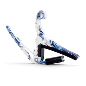 Kyser x Gopherwood Quick-Change Acoustic Guitar Capo White Porcelain
