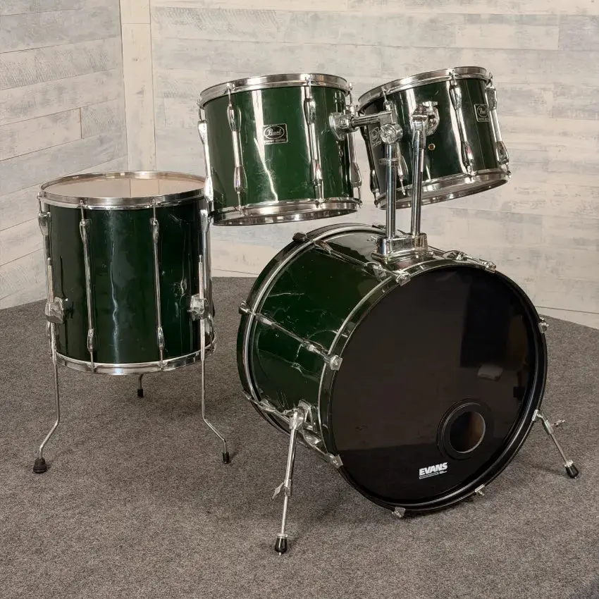 Used Pearl Export 4pc Drum Set - Fair
