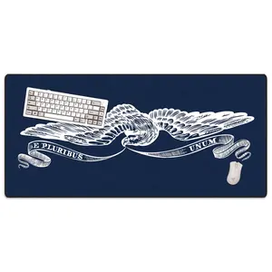 "Out of Many, 1" Non-Slip Computer Mouse Pad, Durable Office Desk Accessory for Computers & Office Equipment