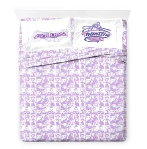 Jay Franco Officially Licensed KPop Demon Hunters Golden Sheet Set