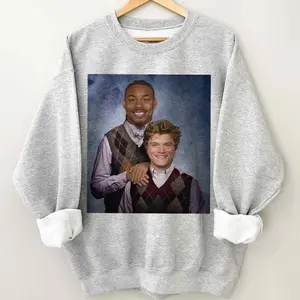 Vintage Justin Jefferson Justin Jefferson Football Sweatshirt, Minnesota Step Bros Tee, Funny Football Gift Christmas Unisex, Gift For Football Fans