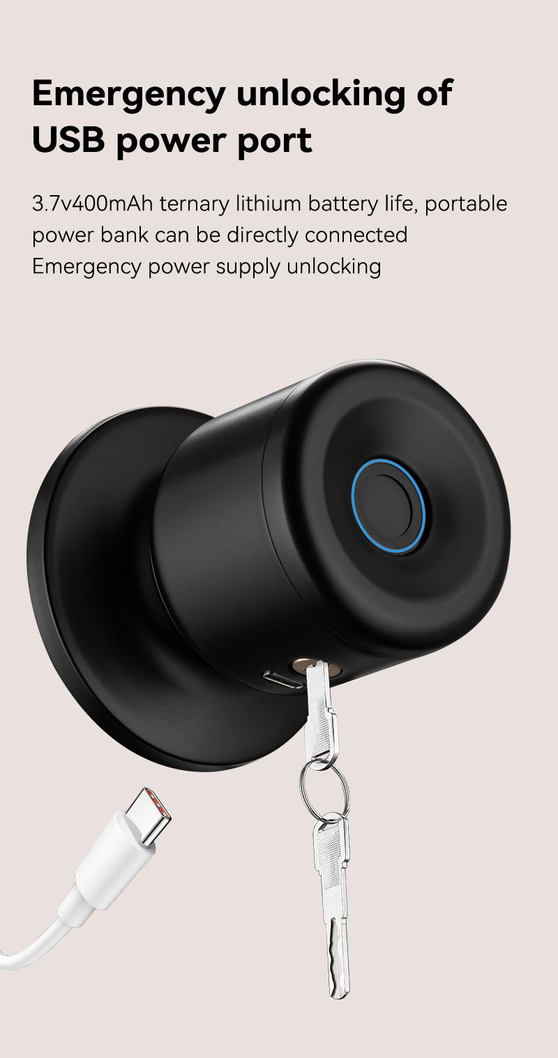 Smart 3 in 1 Fingerprint Door Lock Digital Keypad Smart Door Lock with App Control Keyless Entry Door Lock for Home Bedroom Apartment Office Garage