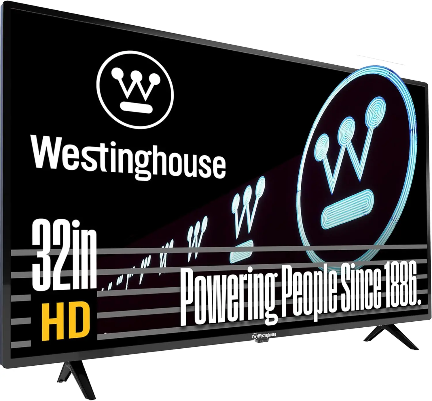 Westinghouse 32-Inch HD LED Non-Smart Small Flat Screen TV (2026 Model) - Compatible with Fire Stick, Roku, Apple TV, TiVo, Xumo Streaming Devices