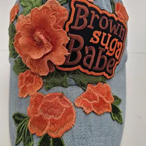 Brown Suga Babe Backless Adjustable Women’s Baseball Cap