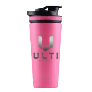 Pink ULTI x Ice Shaker Premium Metal 26oz Shaker