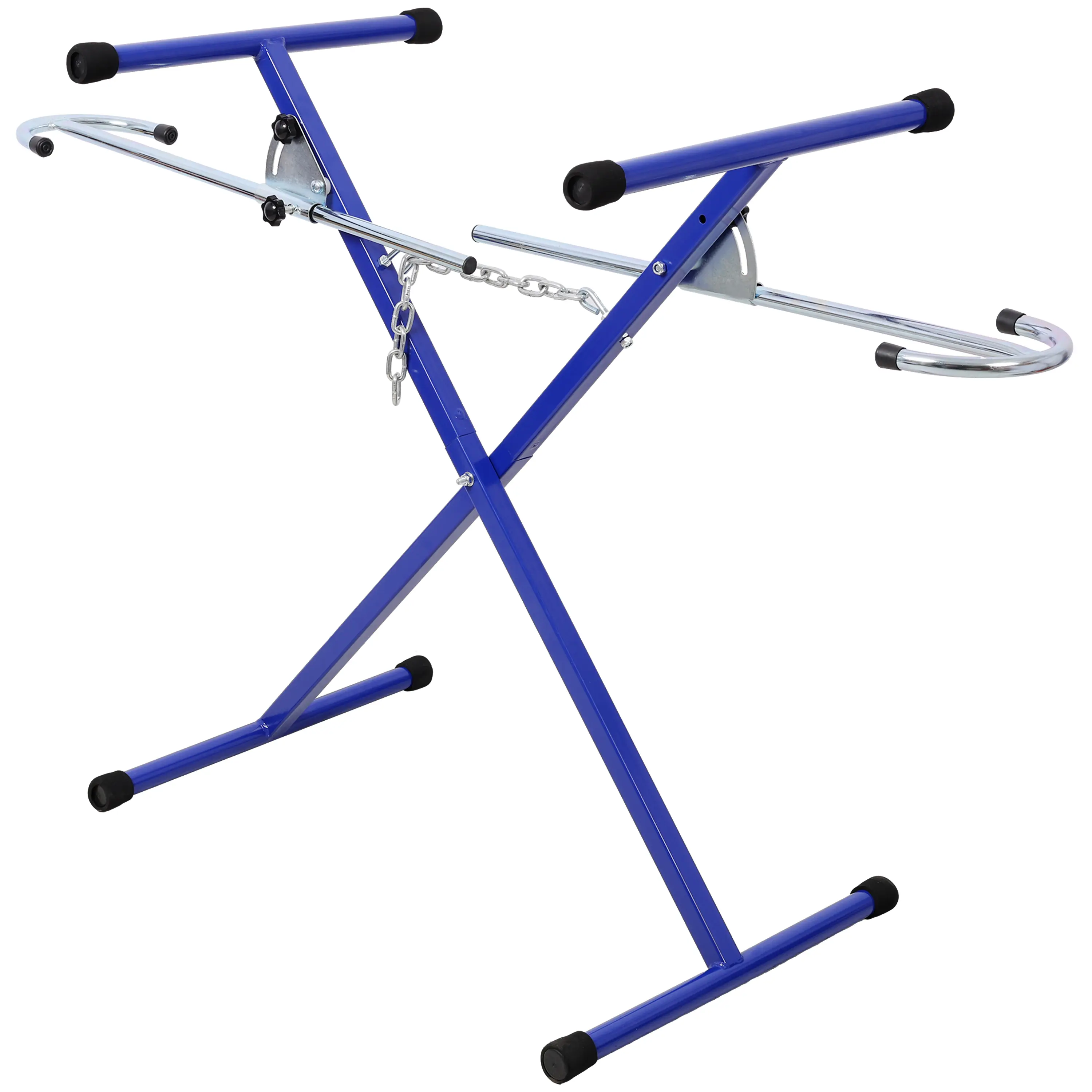 Folding Steel Bumper Stand, Lightweight Automotive Panel Repair Paint Holder, 200 lbs Capacity Auto Storage Organiser for Motorcycle Frames & Fittings
