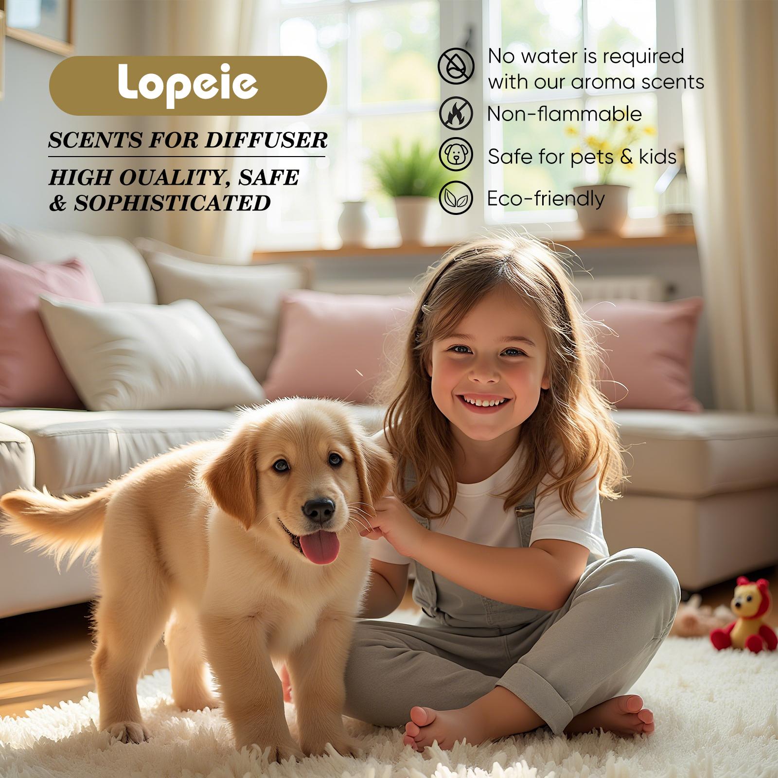 Lopeie Hotel Diffuser Oil Refill Inspired By The Ritz-Carlton Hotel- 250 ml 8.45 fl oz -Aromatherapy Essential Oil- Lemon,Lavender&Wood Notes-Ideal for Ultrasonic And Waterless Diffusers Pleasant Fragrant