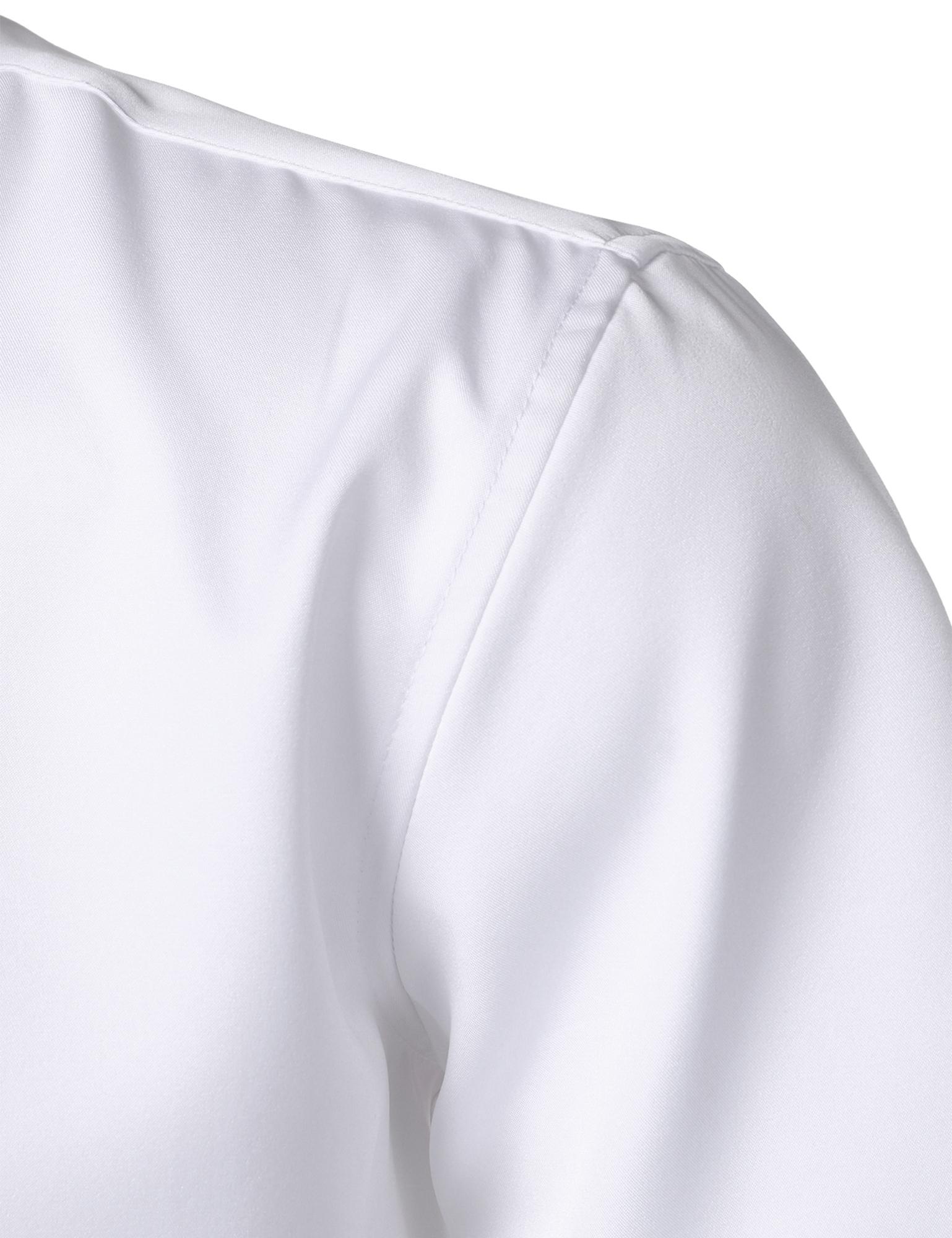 ZEROYAA Men's Short Sleeve Dress Shirt Casual Wrinkle Free Stretch Modern Slim Fit Button Down Shirts