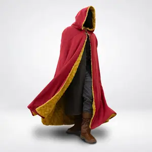 KnightWeave Wizarding Colors Cloak | Magic-Inspired Hooded Cosplay Cape