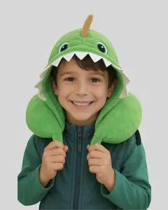 Kids Hooded Neck Pillow