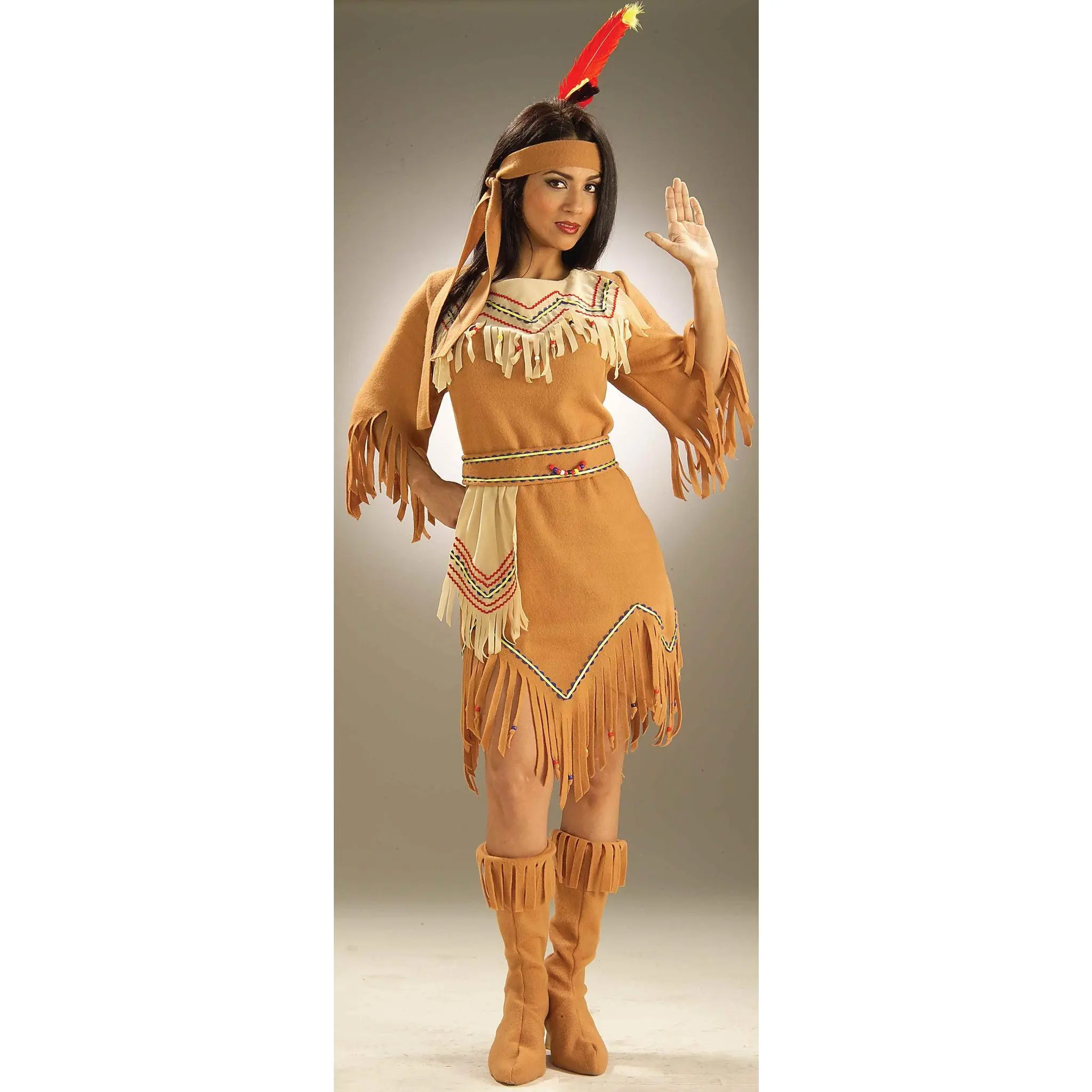 Halloween Costumes Native American Maiden Adult Costume