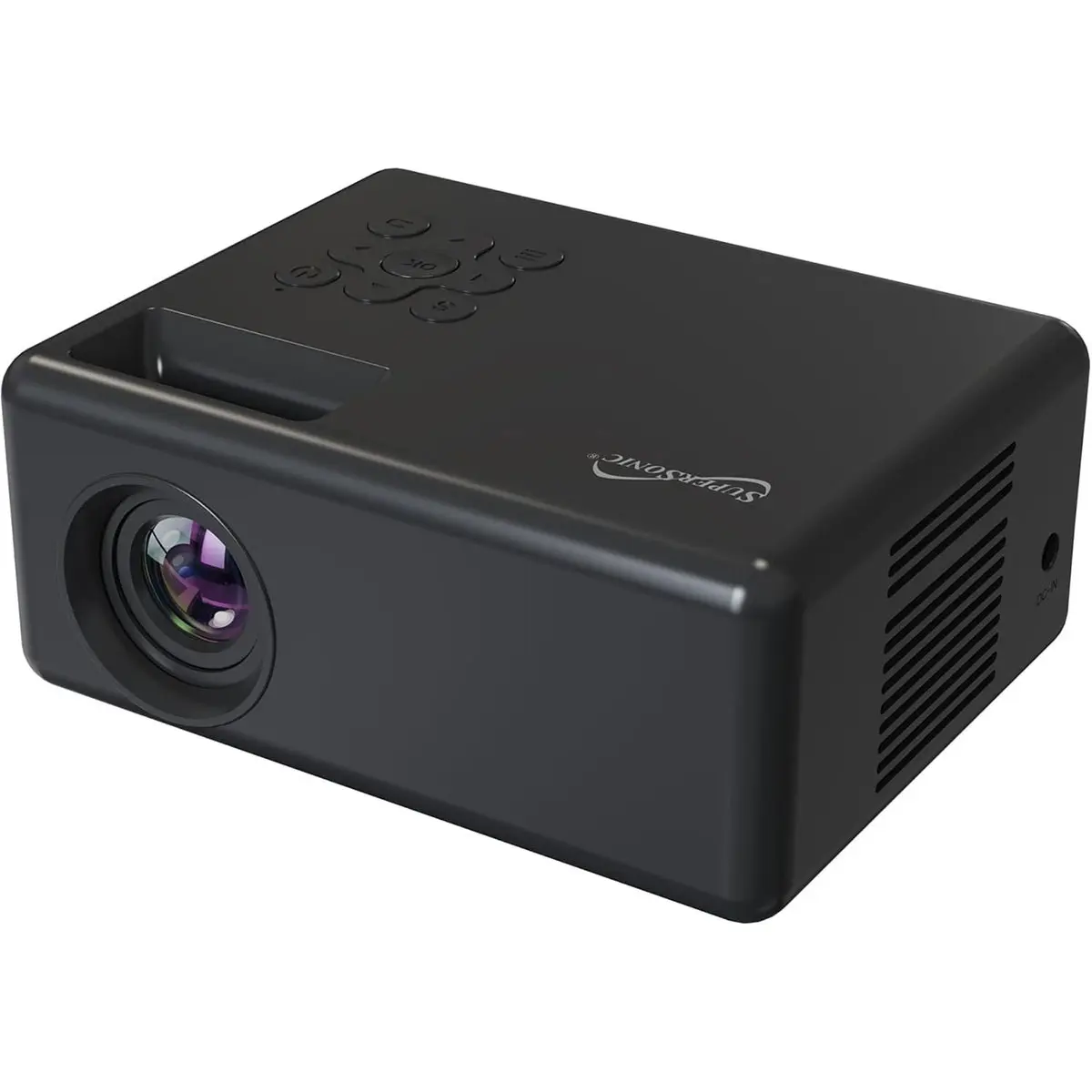 Supersonic SC-280P HD LED Home Cinema Projector, Black