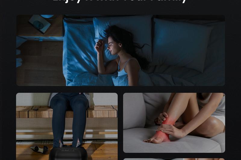 RENPHO Shiatsu Foot Massager with Heat, Air Compression for Circulation, Foot Massager Machine for Plantar Fasciitis Valentines Day Gift Choice for Man Women Size Up to 11 RENPHO Shiatsu Foot Massager with Heat, Air Compression for Circulation, Foot Massager Machine for Plantar Fasciitis Valentines Day Gift Choice for Man Women Size Up to 11