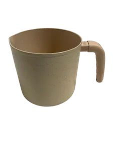 NEWARE Terracotta CREAM Milk Cup or warming cup/ Pocillo Para calentar de 6" CREMA