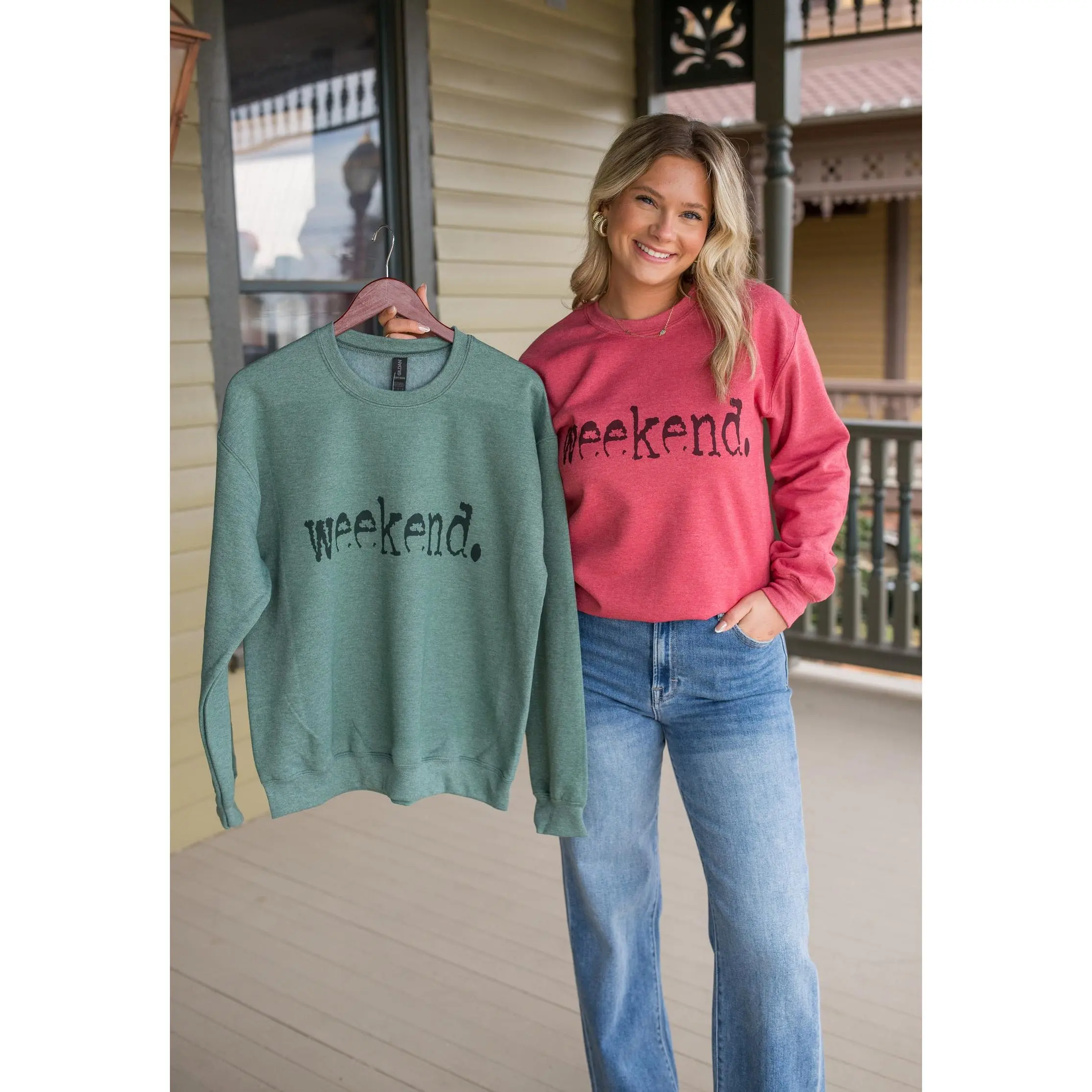 Weekend Graphic Sweatshirt