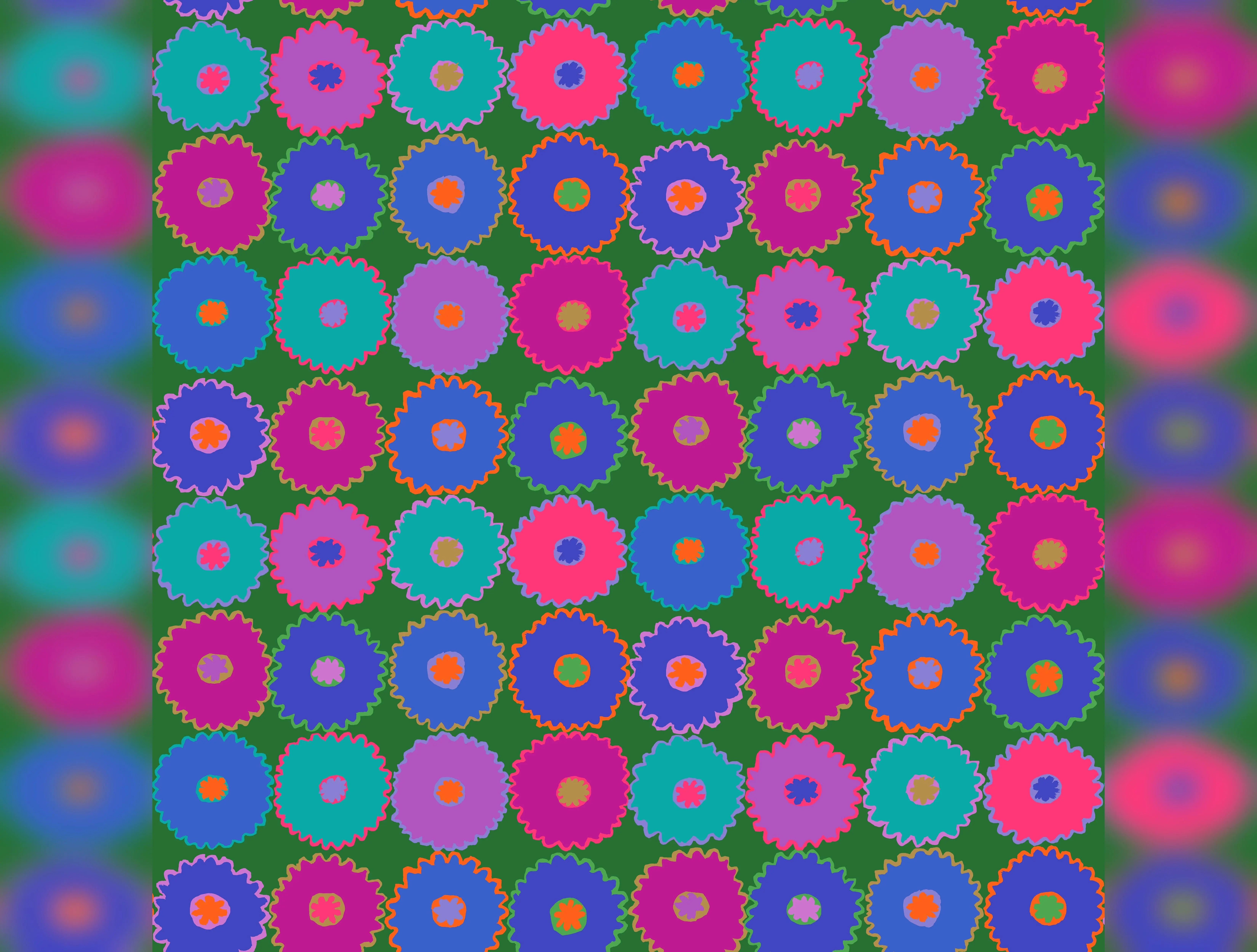 February 2026 | Pinking - Blue by Kaffe Fassett Collective for FreeSpirit | PWGP213.BLUE