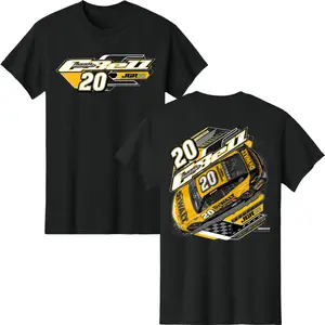 Christopher Bell Shirt, Christopher Bell #20 DeWALT Champion JGR Camry Graphic Tee, Soft Cotton Blend, Unisex Fit for NASCAR & Bell Fans, Perfect Gift for Cup Series Supporters
