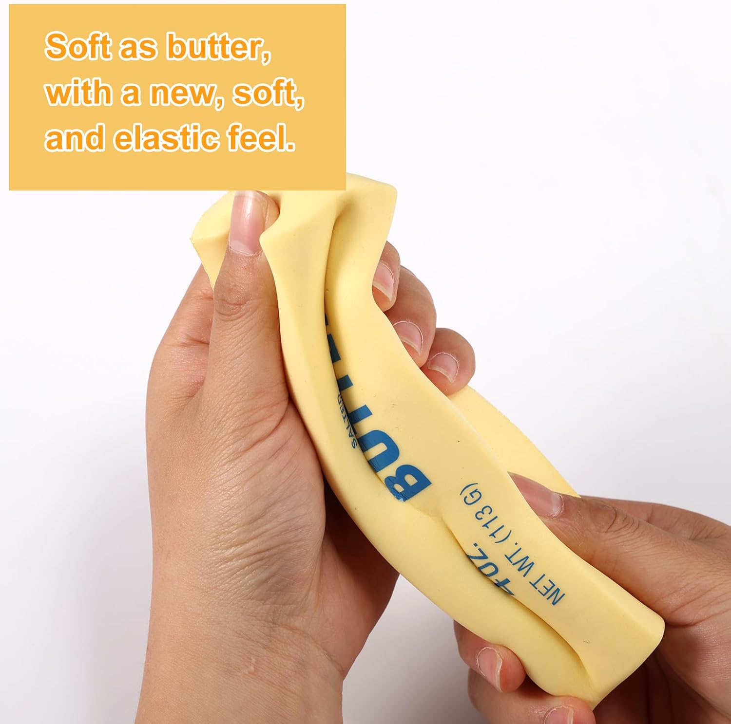 1/2Pcs Super Soft Squishy Butter Stick Stress Toy Slow Rising Sensory Fidget for Teens & Adults - Party Favors Christmas Birthday Gifts