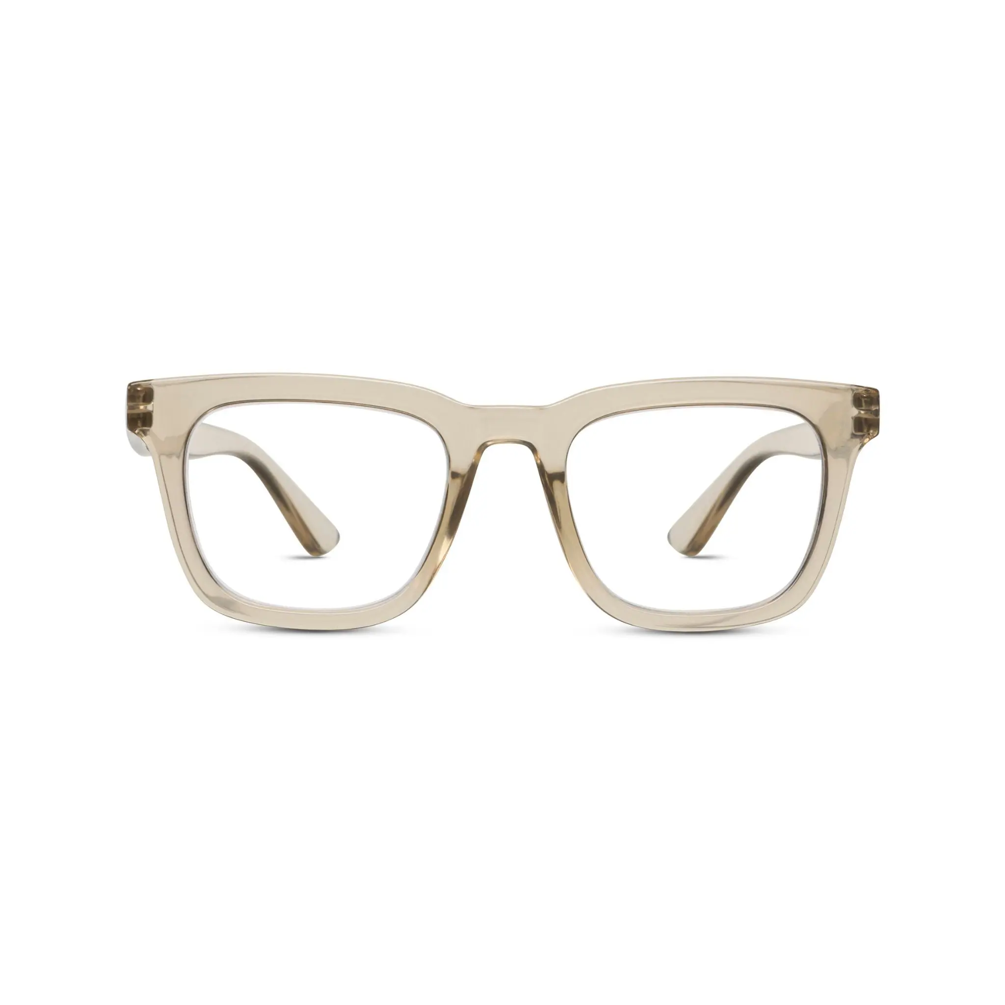 Peepers Cavern Durable Oversized Soft Square Blue Light Filtering Unisex Fashion Eyewear