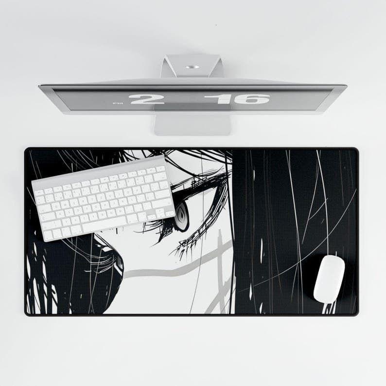 Chainsaw Man Yoru Desk Mat, Anime Mouse Pad, Large War Devil Gaming Pad, Manga Office Decor, Otaku Gift, Aesthetic Desk Setup