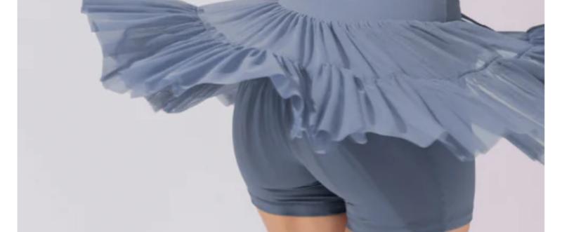 Pirouette Skort - Blue Mist