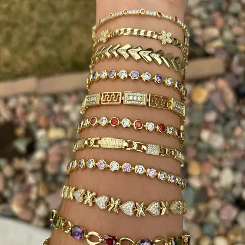 Live claim Gold Plated Bracelet