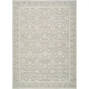 Livabliss Nabela Noor Home Asha II Machine-Woven Traditional Style Household Decorative Rug, Green, All-Season Use