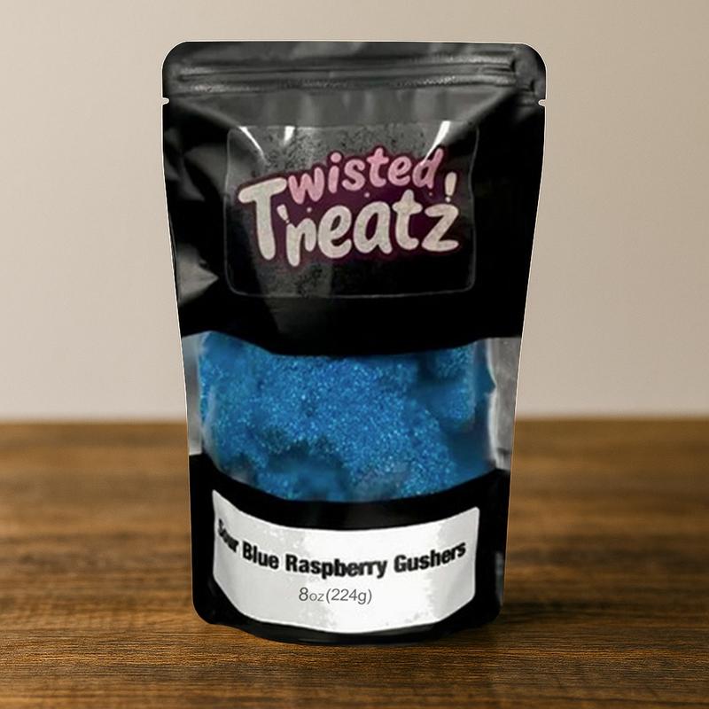 Mixed Gushers Candy Pack Sour Blue Raspberry Gushers Sour Watermelon Gushers Sour Wild Cherry Gushers Cotton Candy Gushers Chamoy Tajin Gushers (8oz) - (Choose Your Flavor Variation 1 Pack)