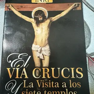 Librito El Vía Crusis y La Visita a Los 7 Templos Religious Book
