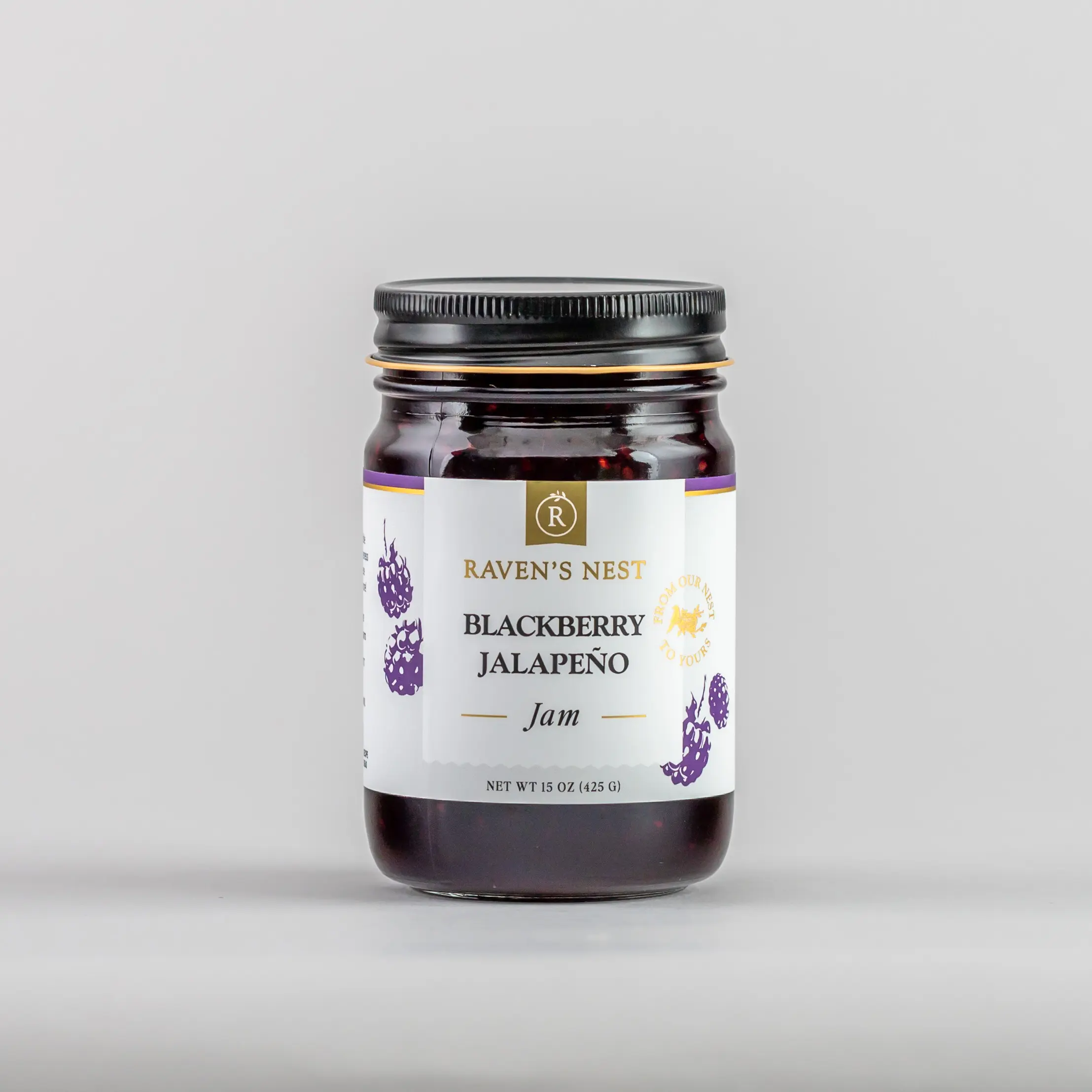 Blackberry Jalapeño Jam