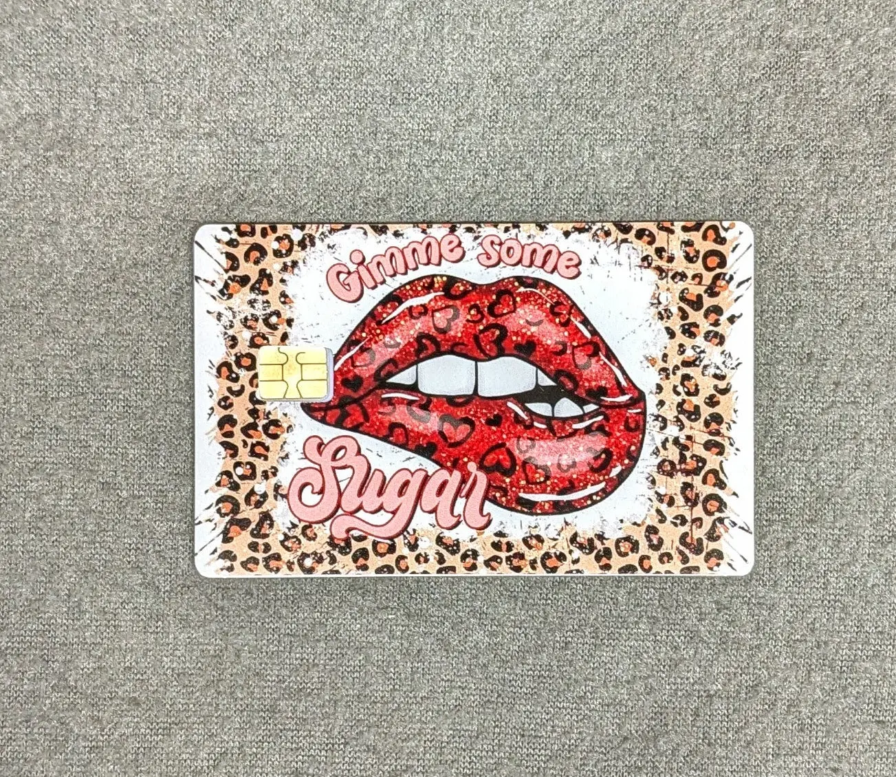 Sugar Credit/Debit Card Sticker, Skin, Cover waterproof