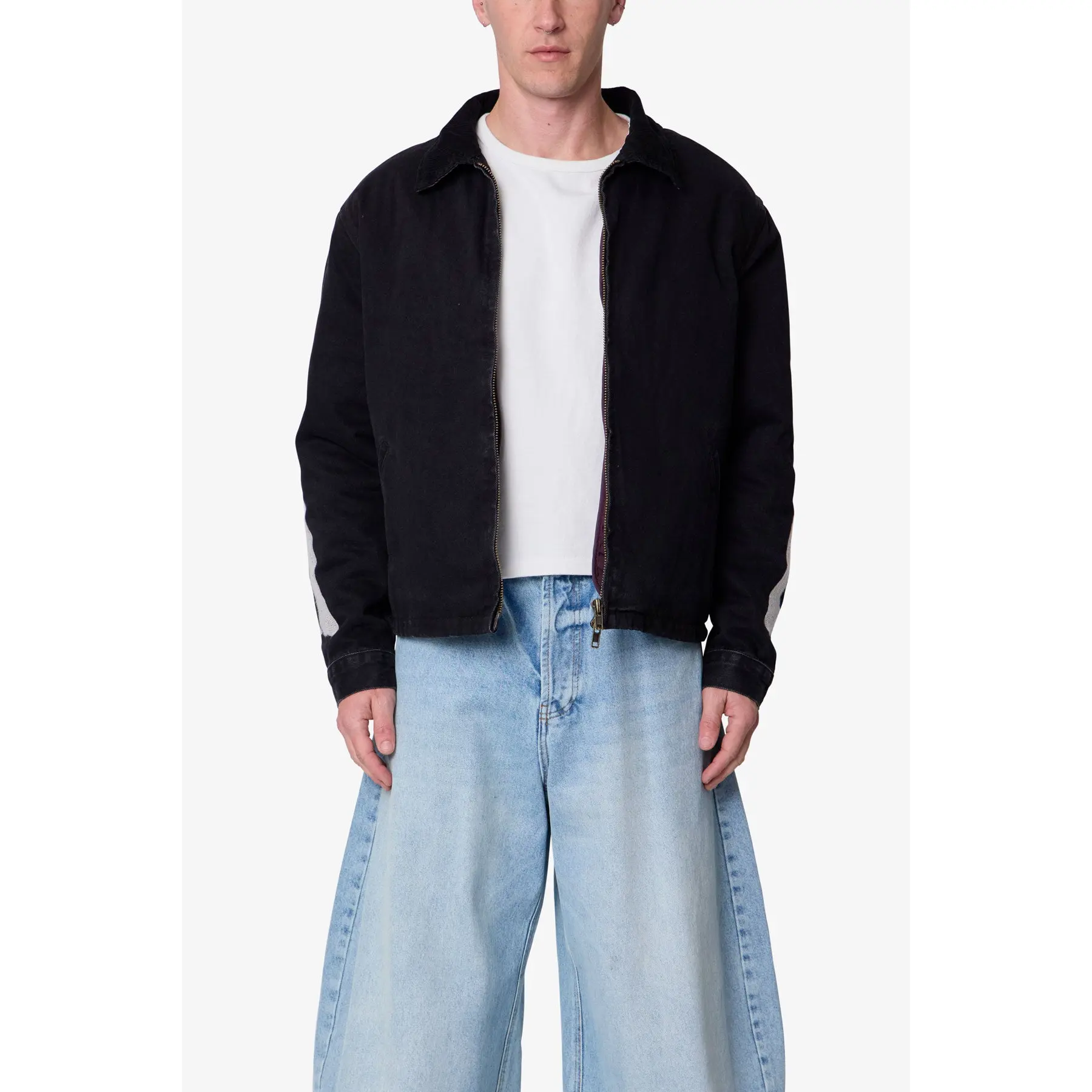 mnml Skeleton Work Jacket - Black