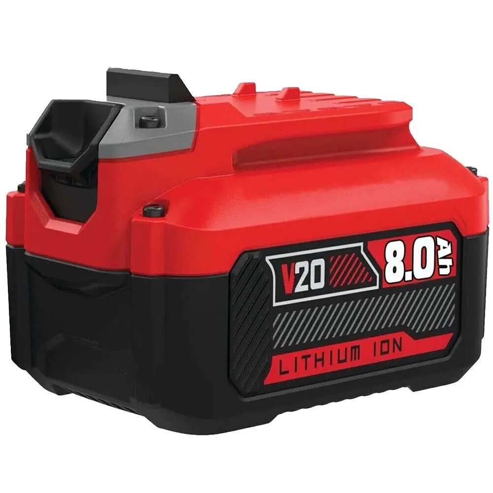 High quality 8.0Ah For Craftsman V20 20 Volt MAX Lithium Battery CMCB204 CMCB202 CMCB201 New