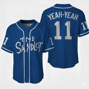 The Sandlot #11 Yeah-Yeah Royal Blue Baseball Jersey, The Sandlot Jersey Shirt, Vintage Movie Baseball Shirt, Retro Baseball Jersey Men Women Youth Kids, Classic Game Day Outfit