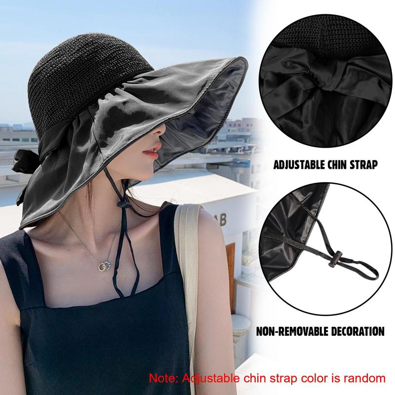 Stylish Women's Foldable Wide Brim Sun Hat - UV Protection Beach Hat for Outdoor Hiking, Picnics & Summer Activities, Hiking Accessory | Foldable Hat | Breathable Fabric, Camping Gear Stylish Women's Foldable Wide Brim Sun Hat - UV Protection Beach Hat for Outdoor Hiking, Picnics & Summer Activities, Hiking Accessory | Foldable Hat | Breathable Fabric, Camping Gear