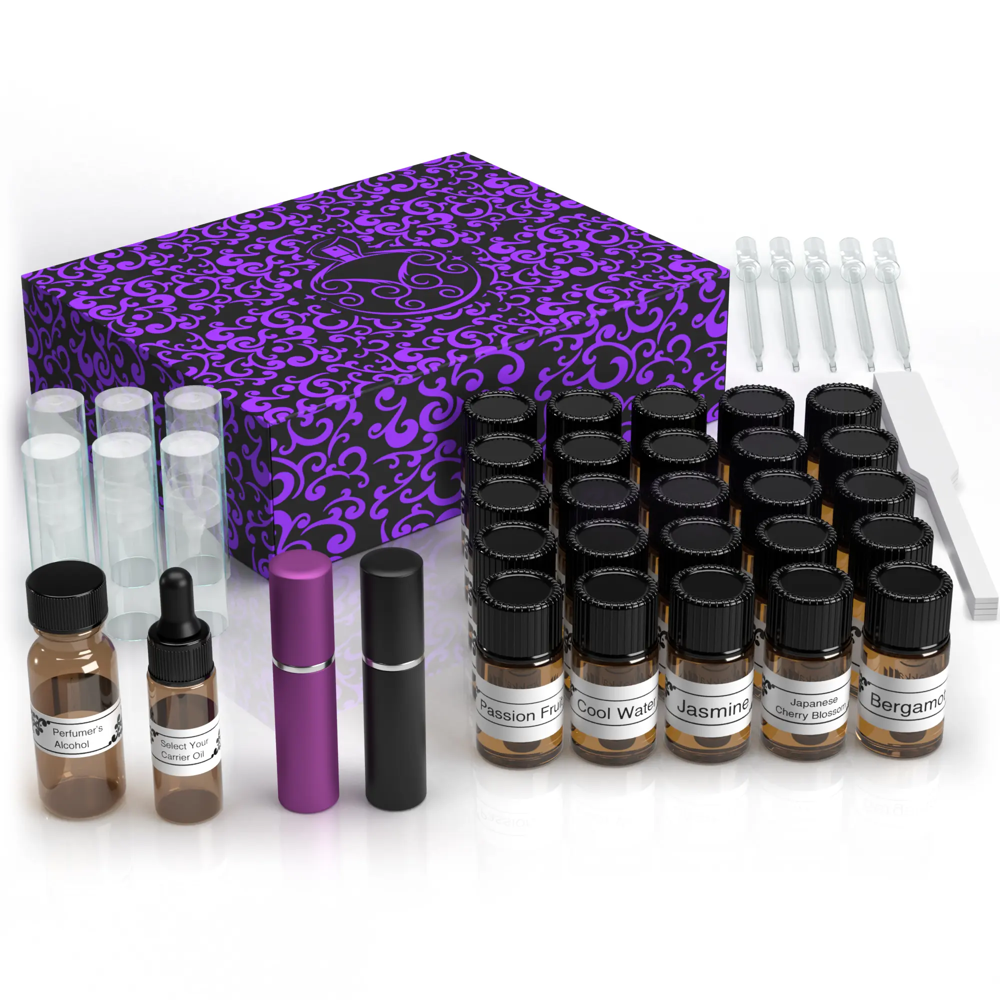 Perfume Creation Kit, DIY Fragrance & Perfume Making Gift Set for Adults, Make Your Own Perfume