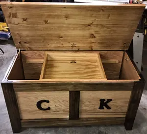 Cedar Chest How-to Book; Paper Pattern Plan to DIY and Easily Build 36" Long x 16" Wide x 18" Tall Shaker Toy Blanket Storage Hope Box