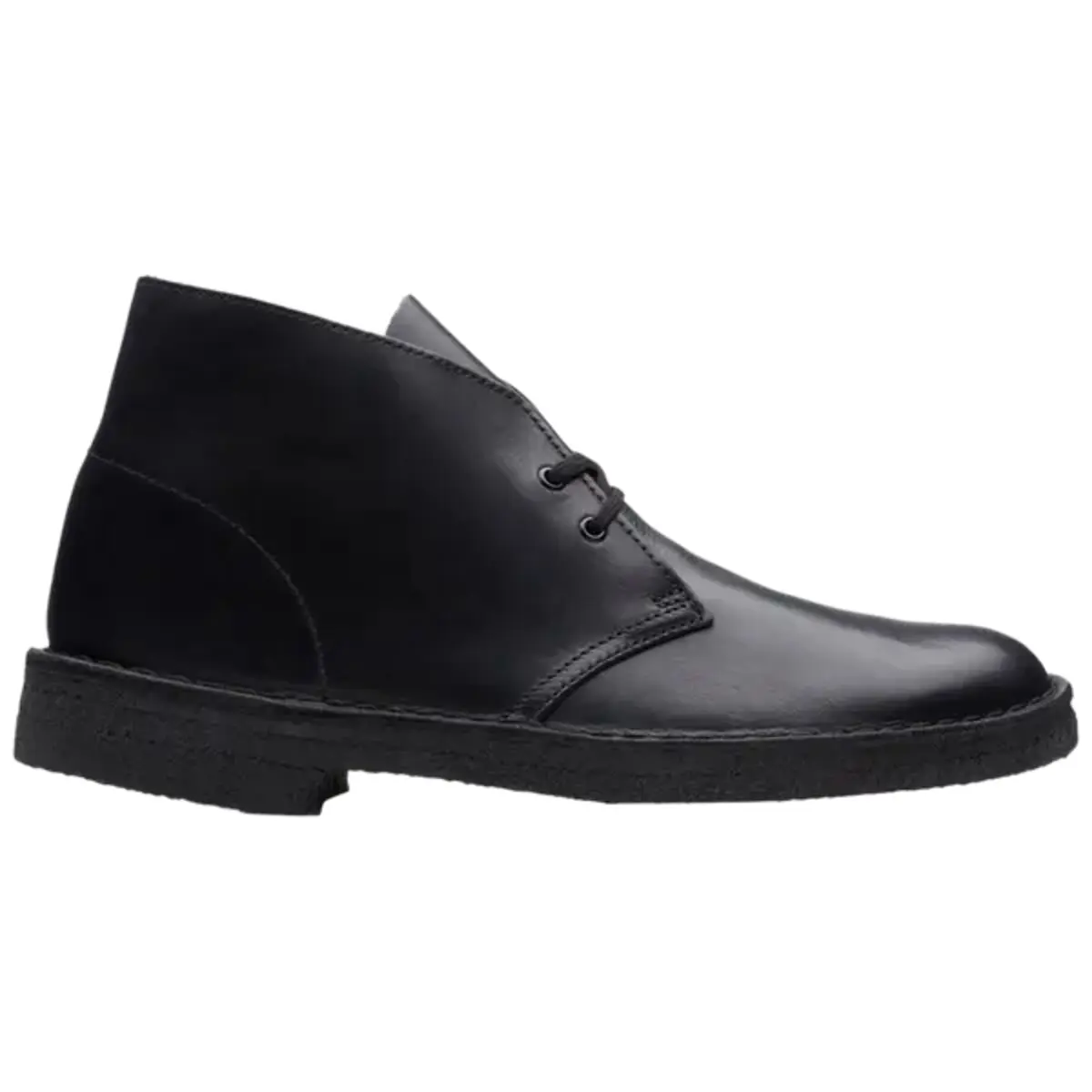 Clarks Desert Boot Polishes Black Men's Fashion Shoes New