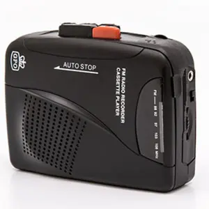 GPO GPOPCP Personal Cassette Player / Radio  [MISC ACCESSORY] Black