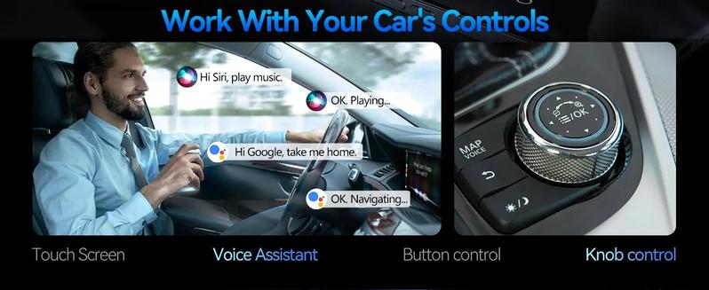 GetPairr Mini 2.0 Wireless CarPlay Adapter - Plug & Play in Seconds! Enjoy Full Features & Siri, 50% Smaller with FOTA Upgrade Wifi